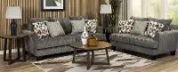 7PC/BRYN/CHRCL/SLTL Bryn Gray 7 Piece Living Room Set