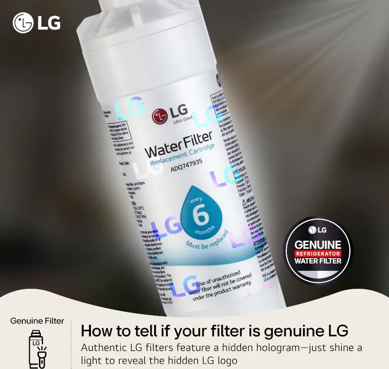 LT500P LG Replacement Water Filter - LT500P-6