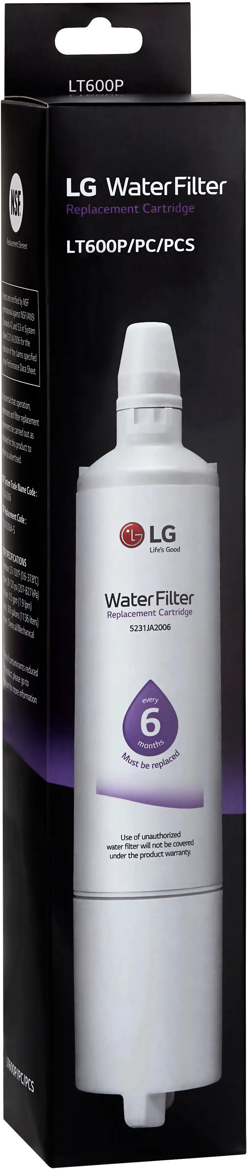LT600P LG Replacement Water Filter - LT600P-3