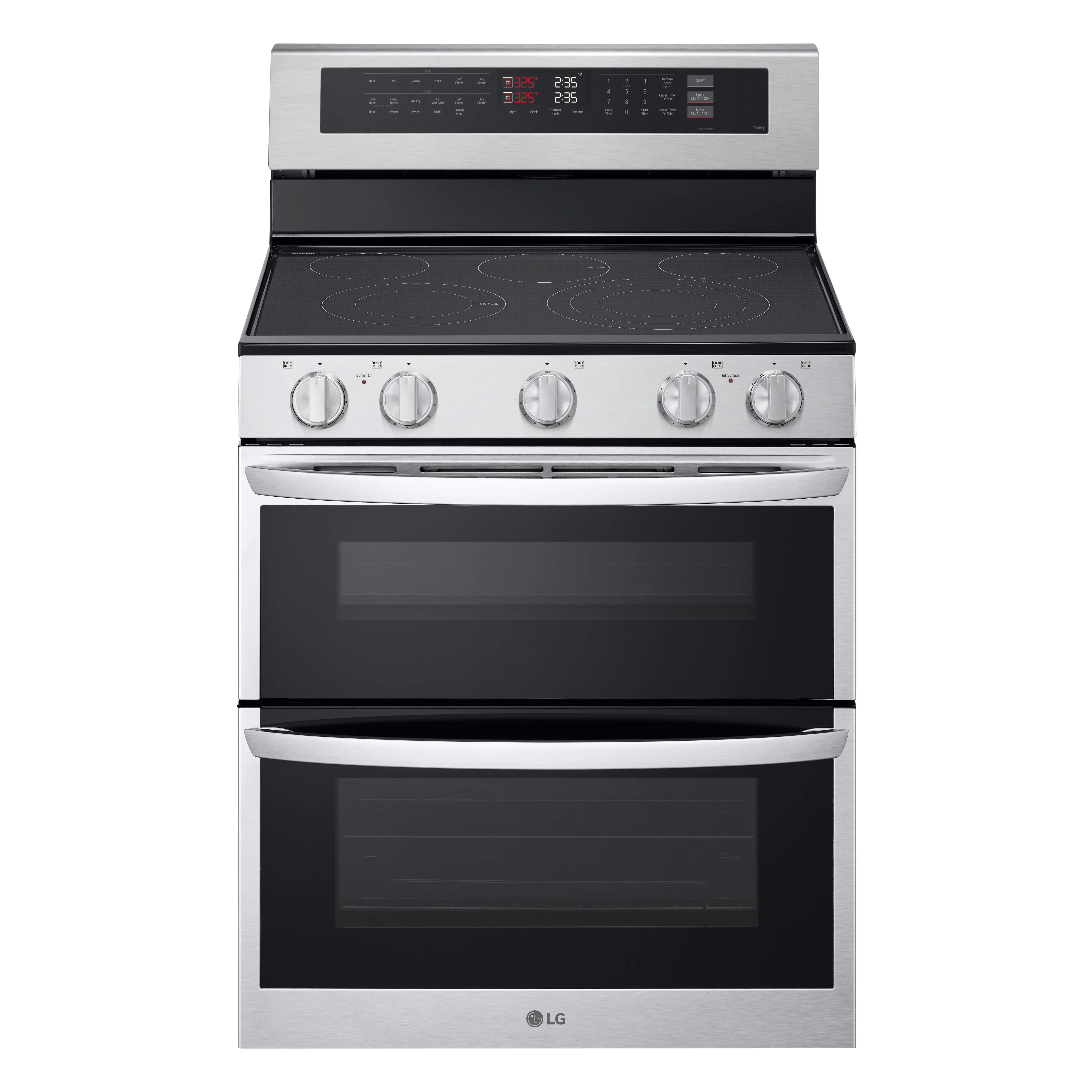 LDEL7324SE LG 7.3 Cu Ft Double Oven Electric Range - Stainless Steel-1