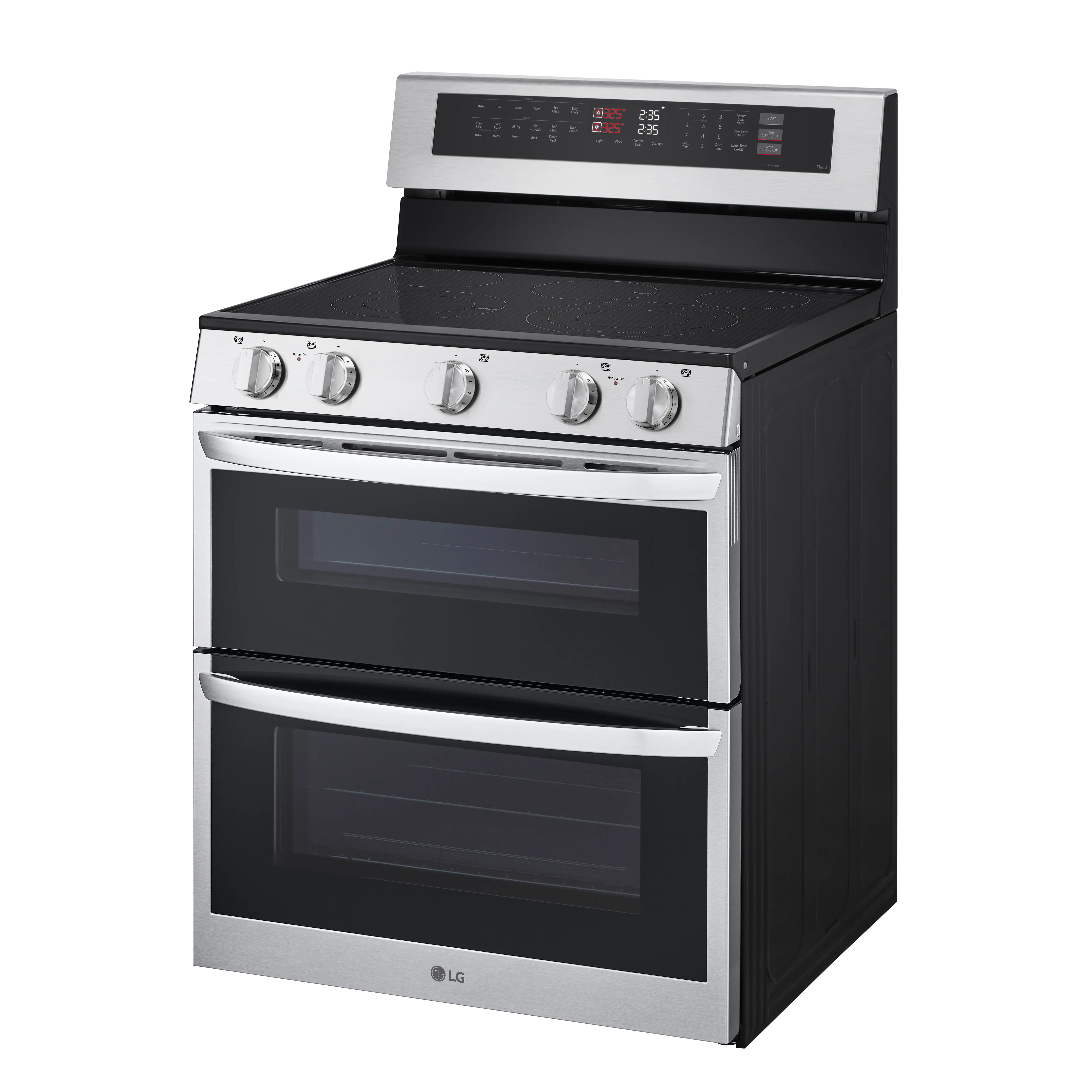 LDEL7324SE LG 7.3 Cu Ft Double Oven Electric Range - Stainless Steel-11