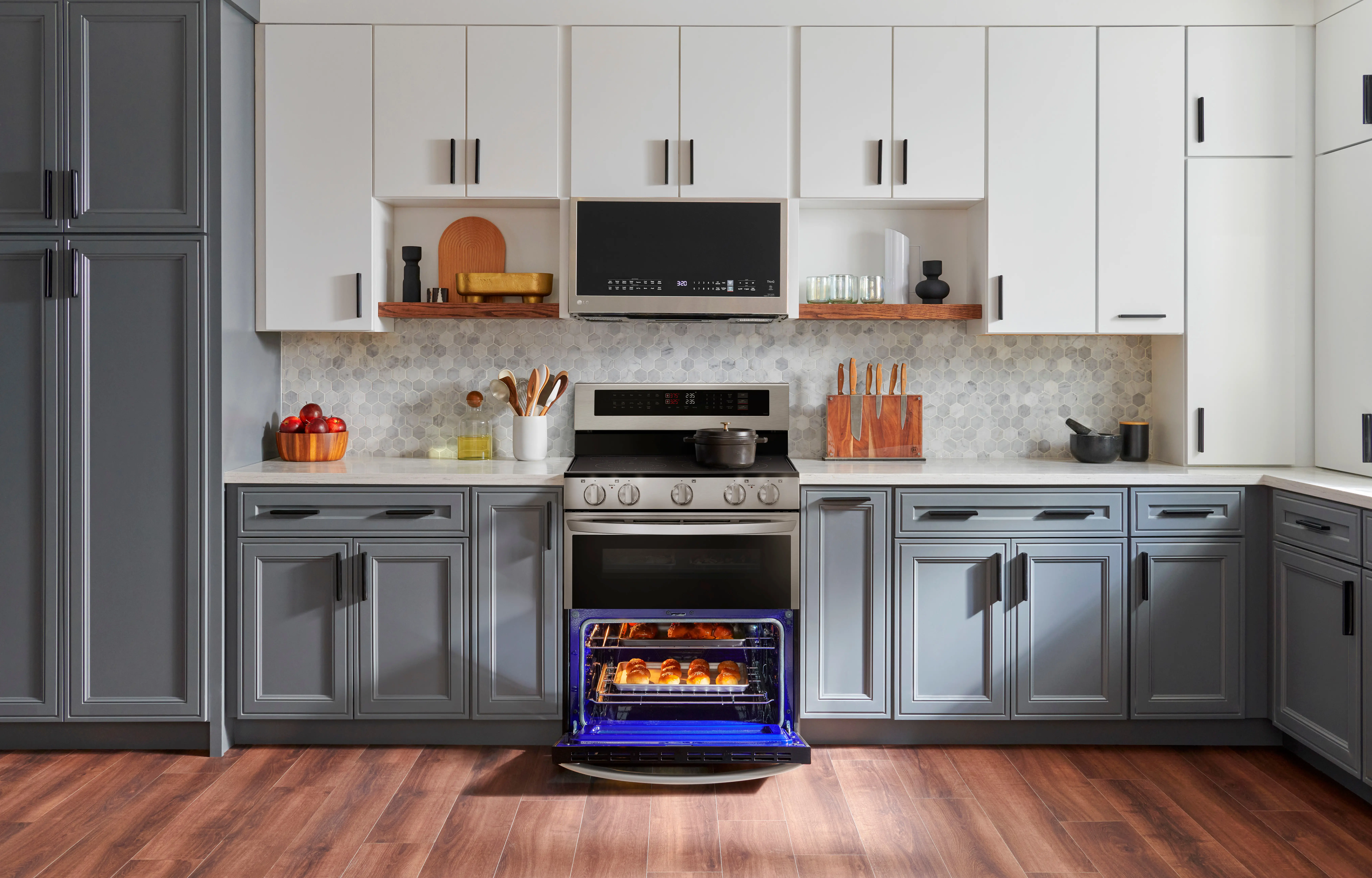 LDEL7324SE LG 7.3 Cu Ft Double Oven Electric Range - Stainless Steel-3