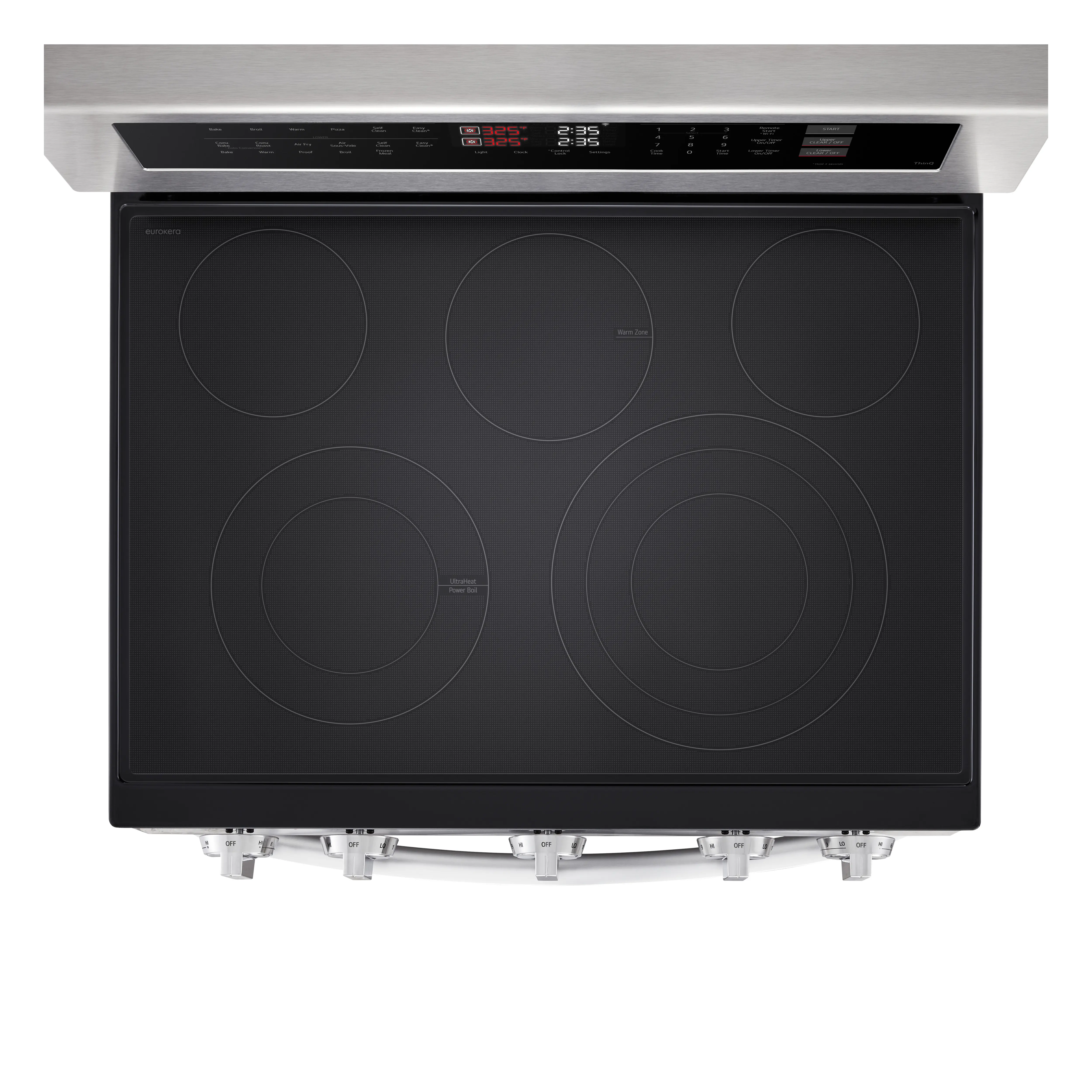 LDEL7324SE LG 7.3 Cu Ft Double Oven Electric Range - Stainless Steel-8