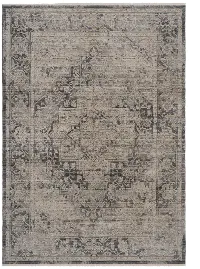 3805RS05030710400/ZENITH-5X8 Zenith-Heriz 5 x 8 Smoke Gray Area Rug