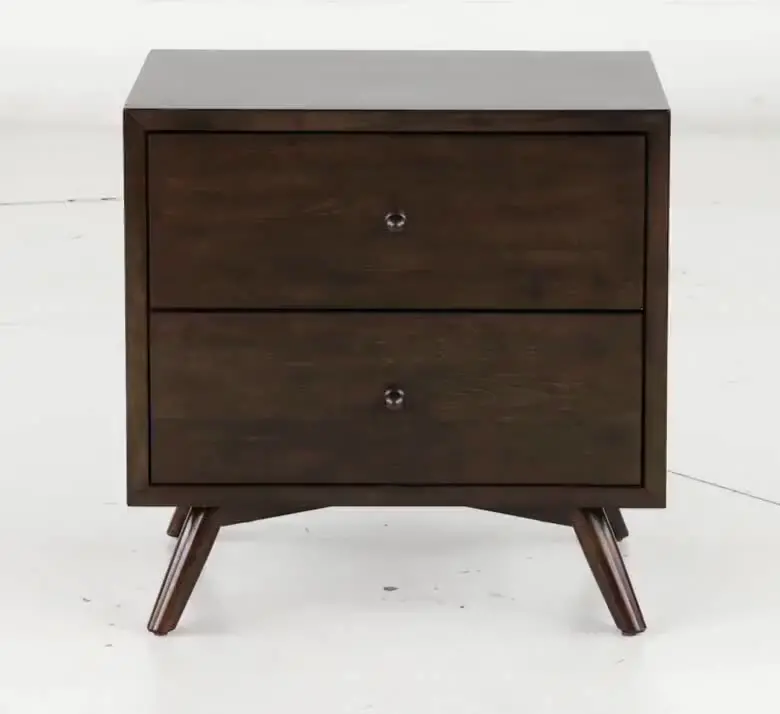 Robin Mid-Century Modern Walnut Brown Nightstand-4