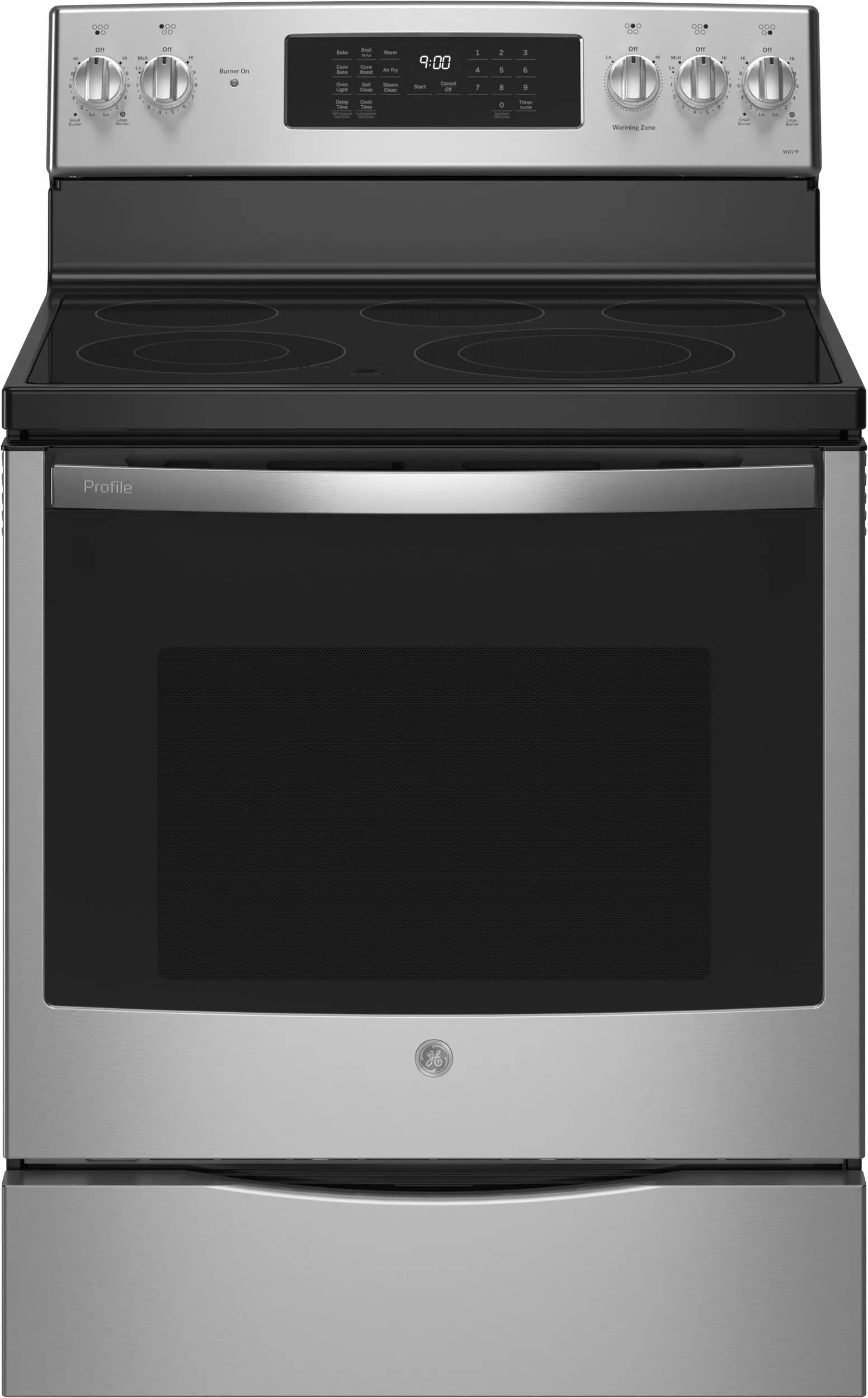 PB900YVFS GE Profile Electric Convection Range - Stainless Steel-1