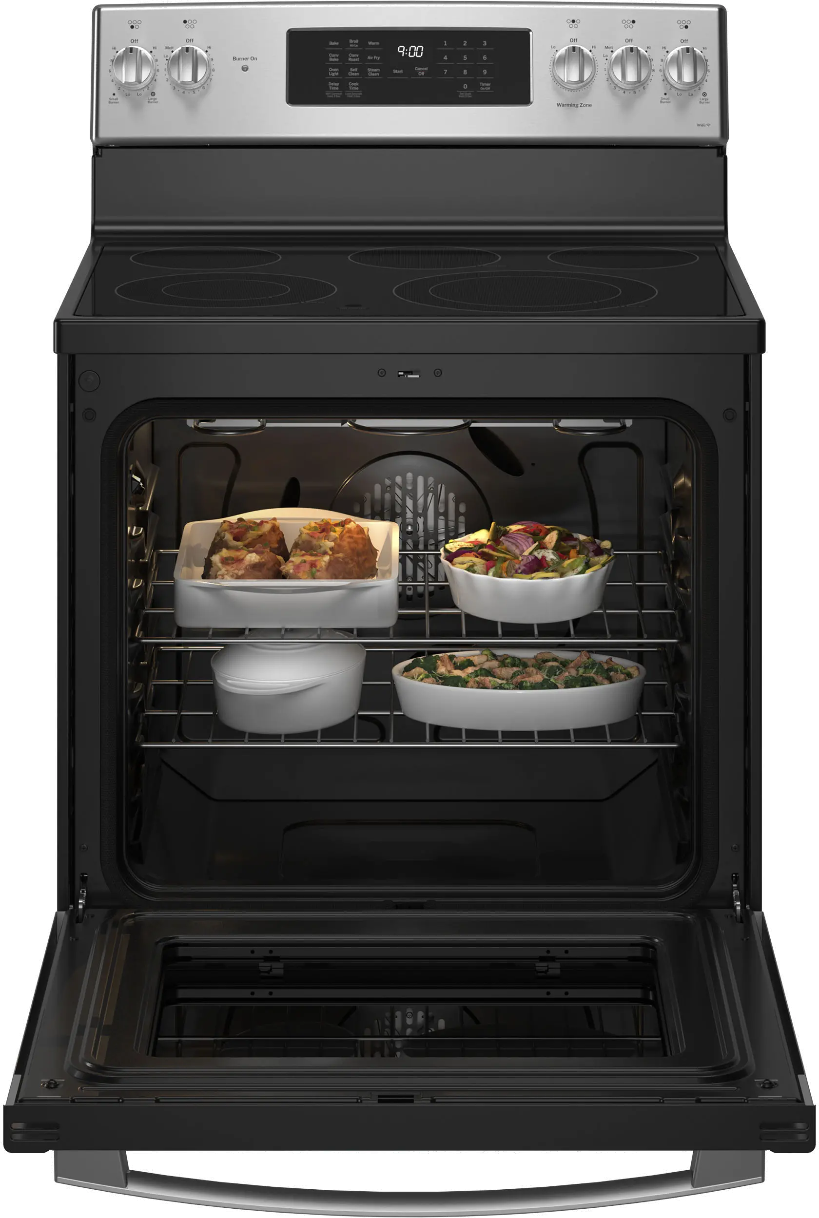 PB900YVFS GE Profile Electric Convection Range - Stainless Steel-8