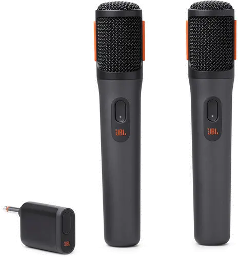 JBLPBWIRELESSMICAM JBL PartyBox Two-Person Wireless Handheld Microphone System (2.4 GHz)-1