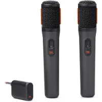 JBLPBWIRELESSMICAM JBL PartyBox Two-Person Wireless Handheld Microphone System (2.4 GHz)