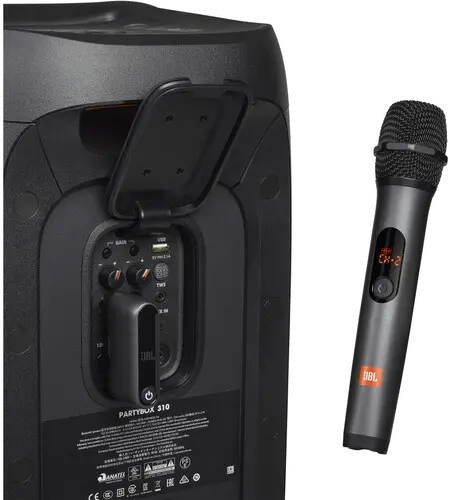 JBLPBWIRELESSMICAM JBL PartyBox Two-Person Wireless Handheld Microphone System (2.4 GHz)-8