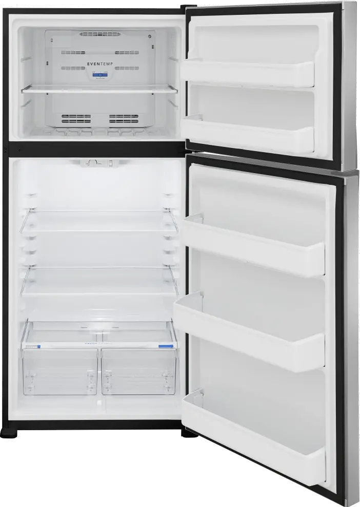 FFHT2022AS Frigidaire 20 Cu Ft Top Freezer Refrigerator - Stainless Steel-3