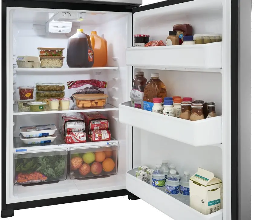 FFHT2022AS Frigidaire 20 Cu Ft Top Freezer Refrigerator - Stainless Steel-6