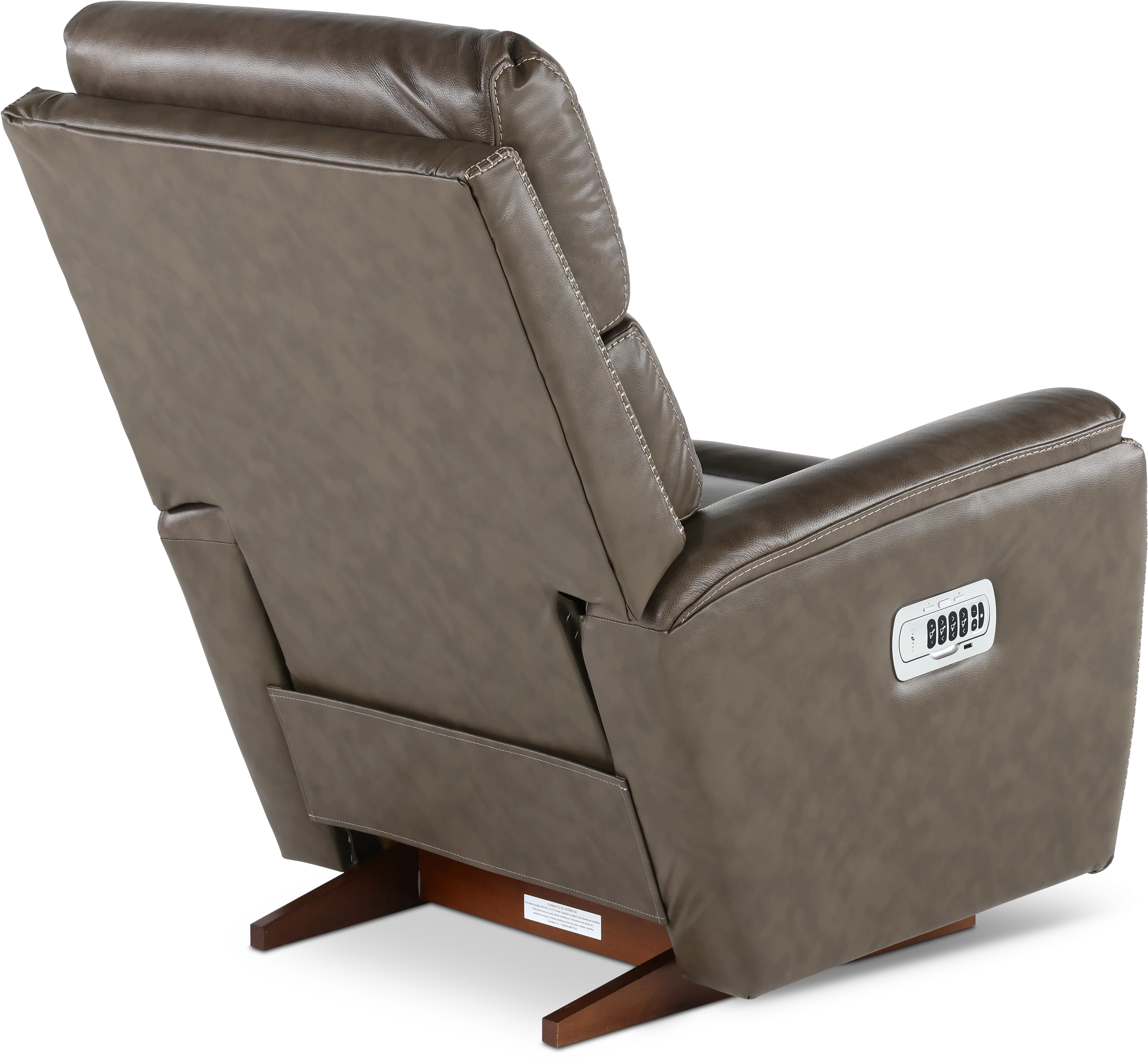 10X-754-RW/LB159053 Talladega Gray Power Rocker Recliner with Headrest and Lumbar-8