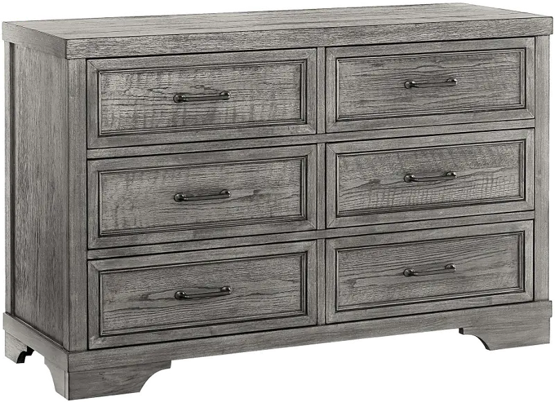 Foundry Pewter Gray Dresser