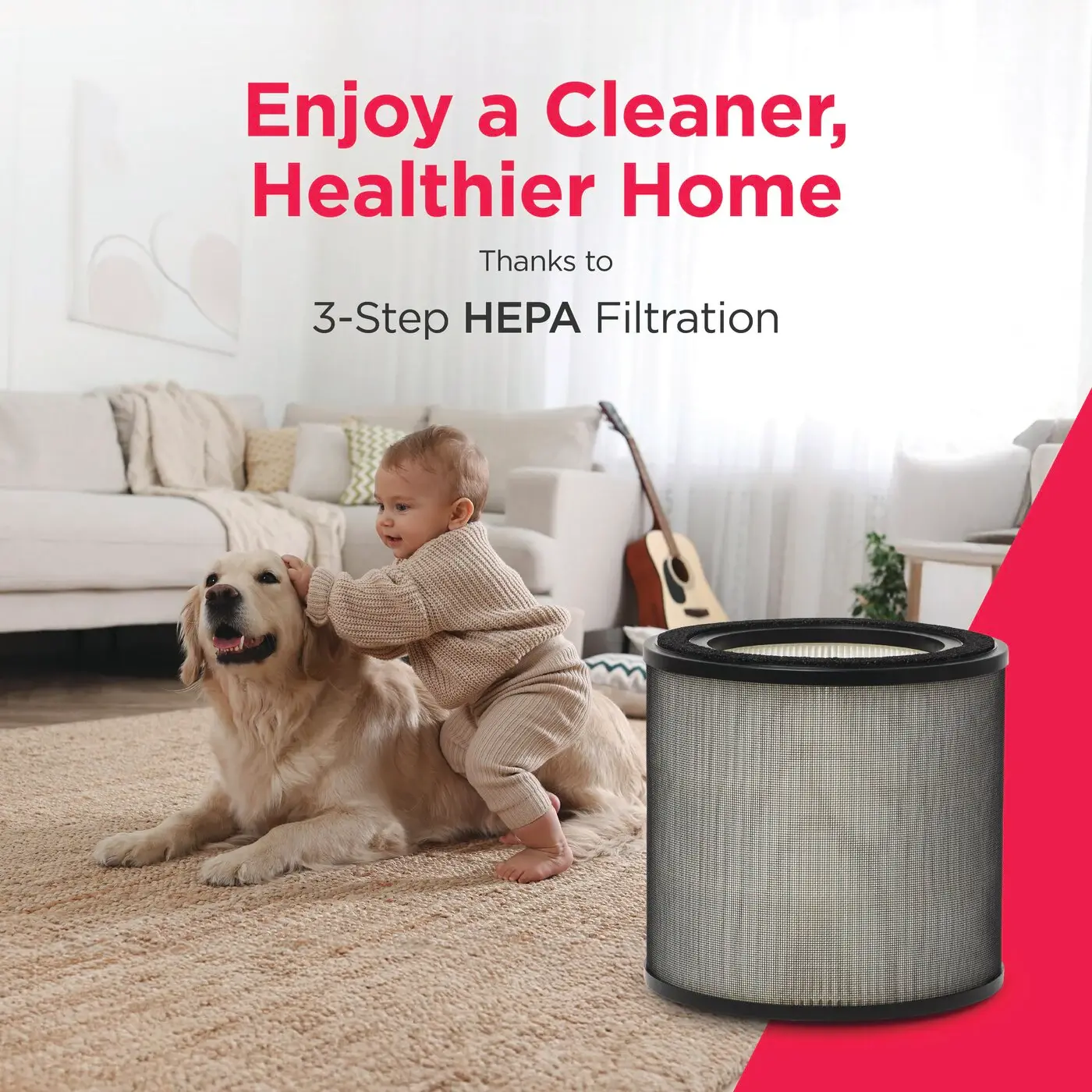FHAP2040A1 Frigidaire PureA300 XL HEPA Air Purifier with WiFi-8