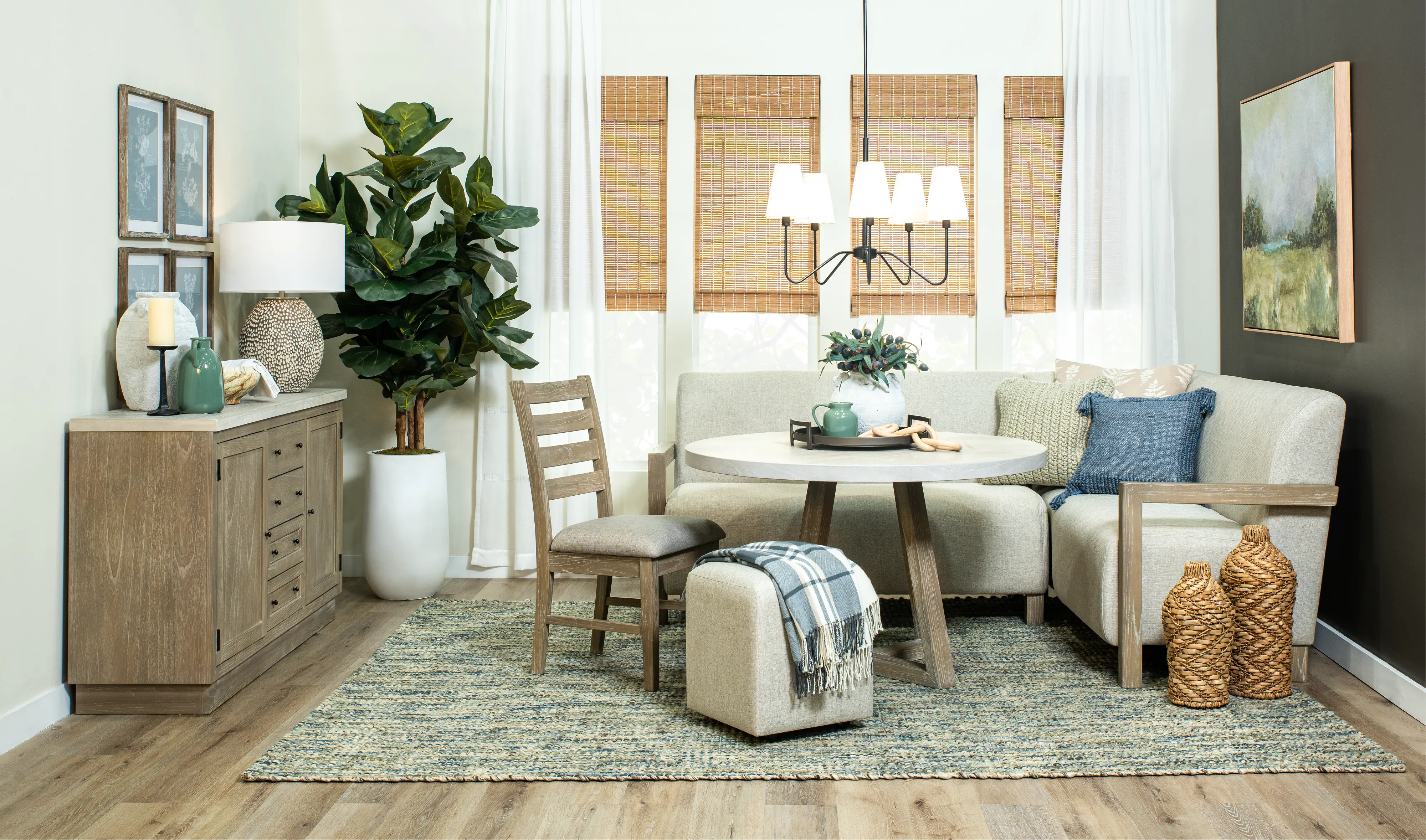 Gibson Wheat and Light Gray Upholstered Corner Seating-11
