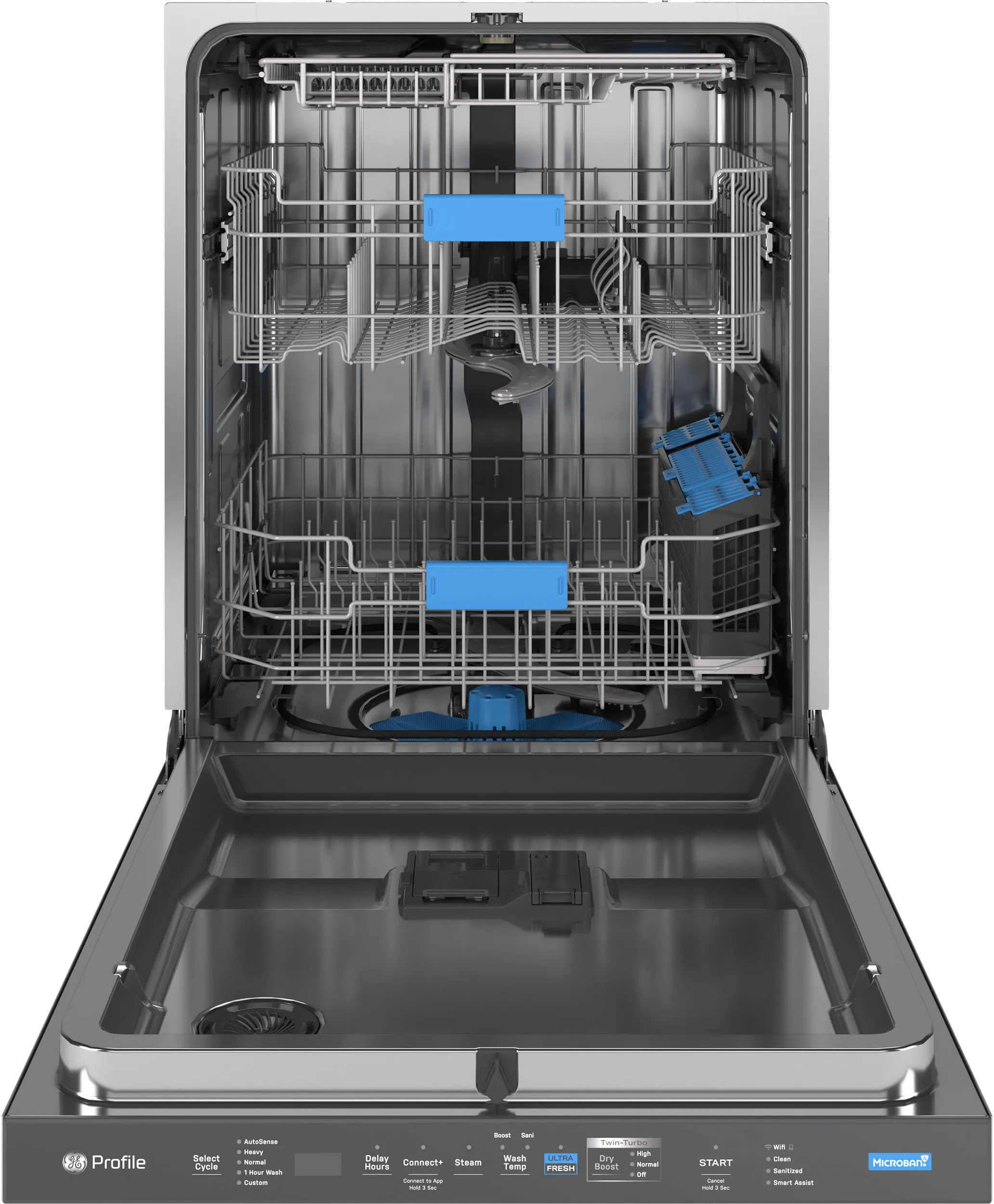 PDP755SYVFS GE Profile 700 Series Top Control Dishwasher - Stainless Steel-14
