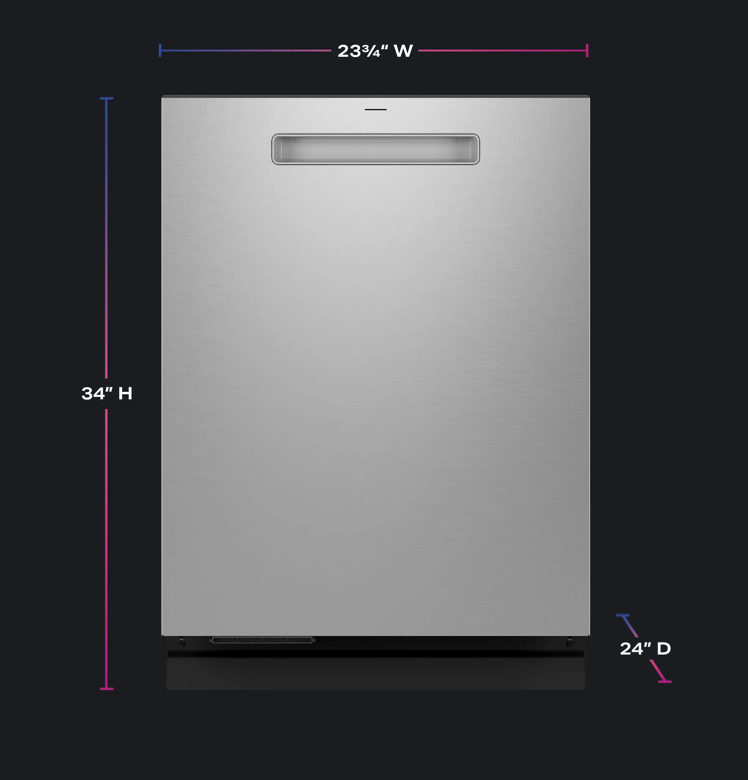 PDP755SYVFS GE Profile 700 Series Top Control Dishwasher - Stainless Steel-2