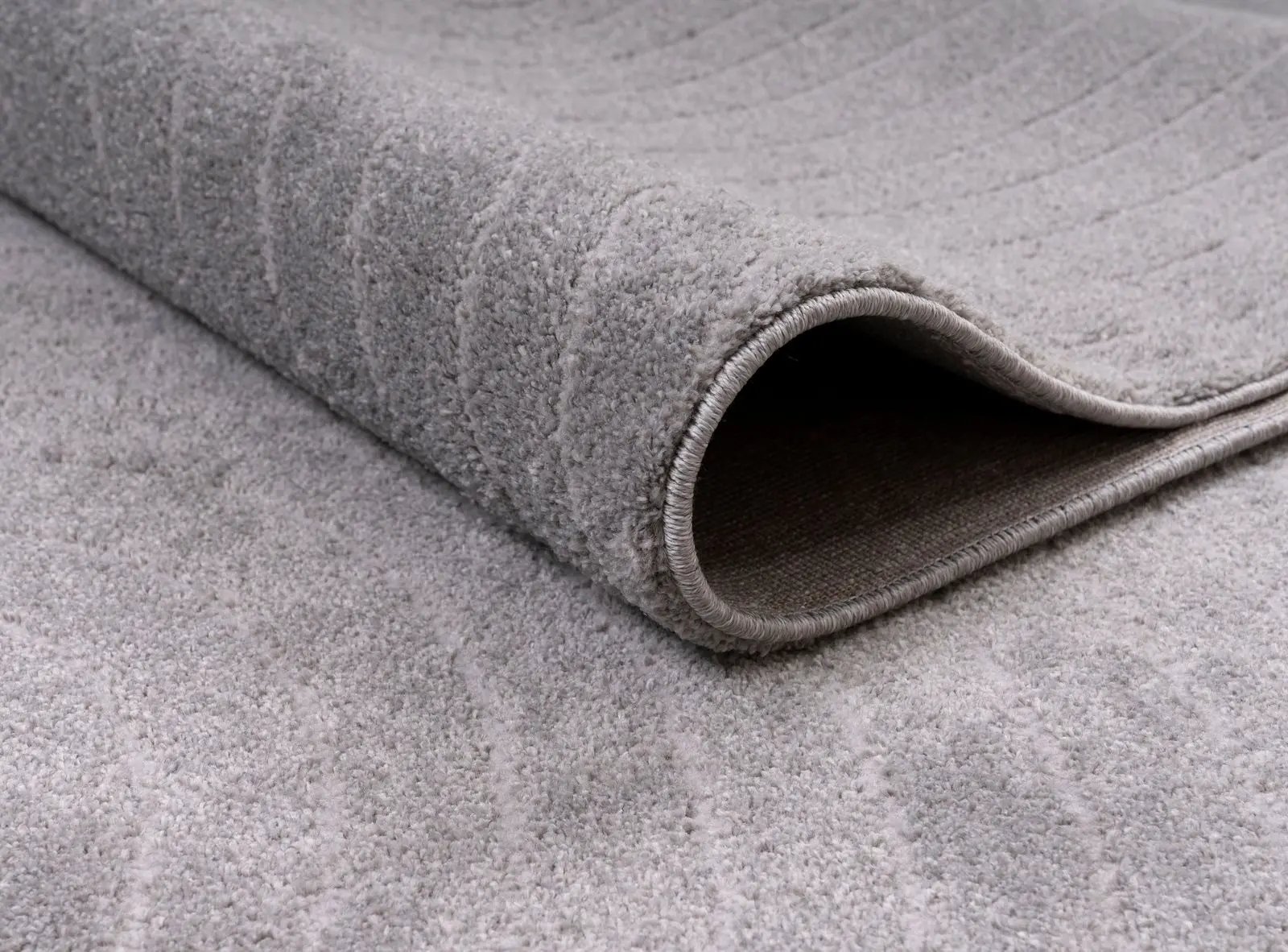 Pure Light 5 x 8 Gray Area Rug-5