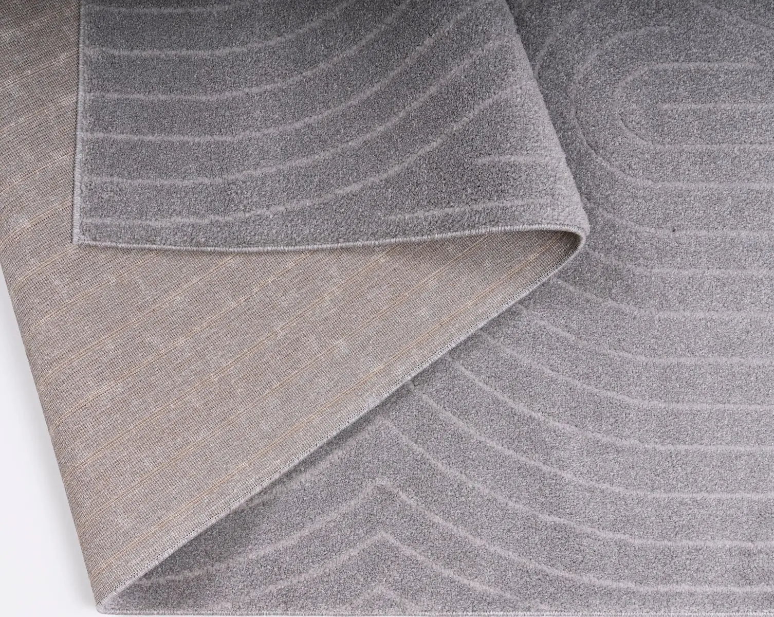 Pure Light 5 x 8 Gray Area Rug-6