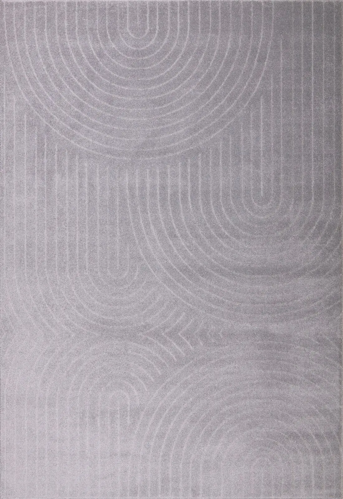 Pure Light 8 x 10 Gray Area Rug-1