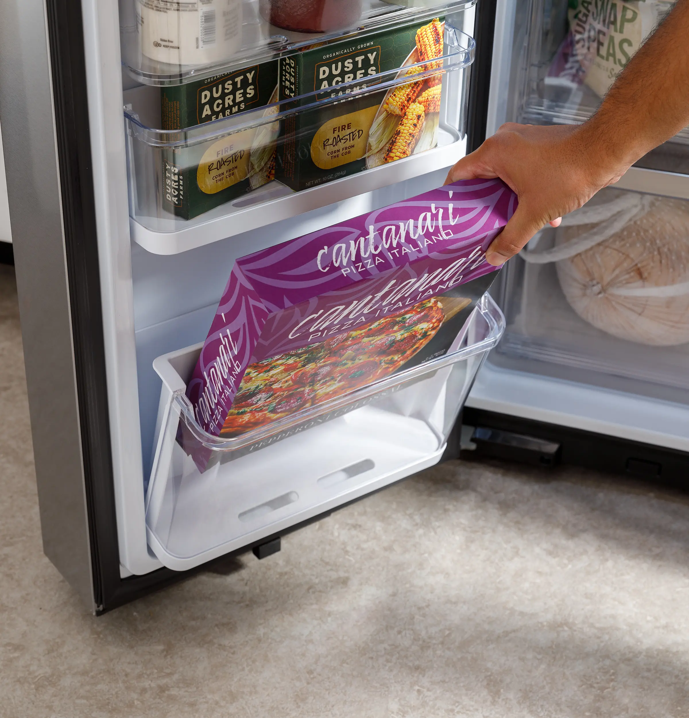 PAD28BYTFS GE Profile 28.4 Cu Ft Four-Door Refrigerator - Stainless Steel-14