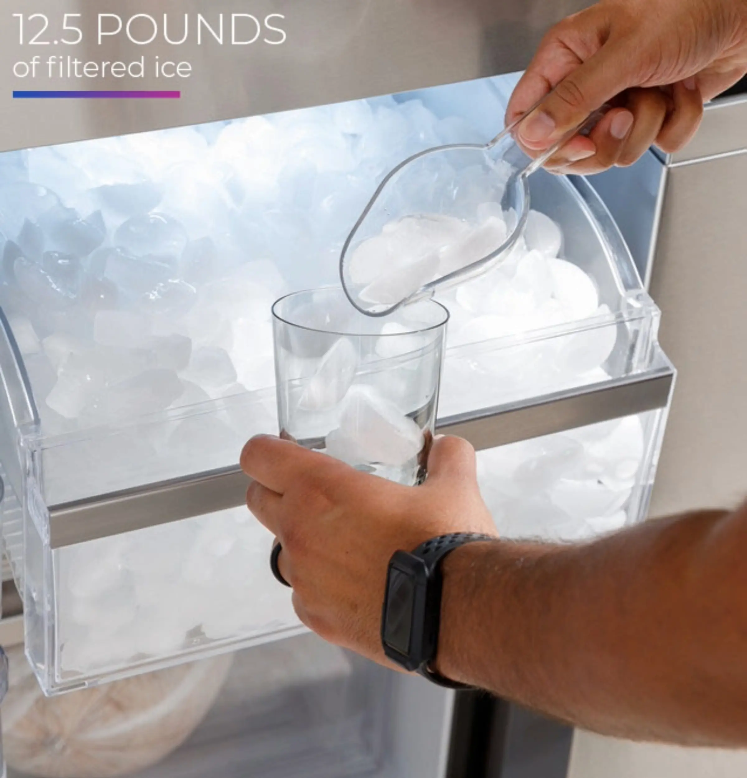 PAD28BYTFS GE Profile 28.4 Cu Ft Four-Door Refrigerator - Stainless Steel-8