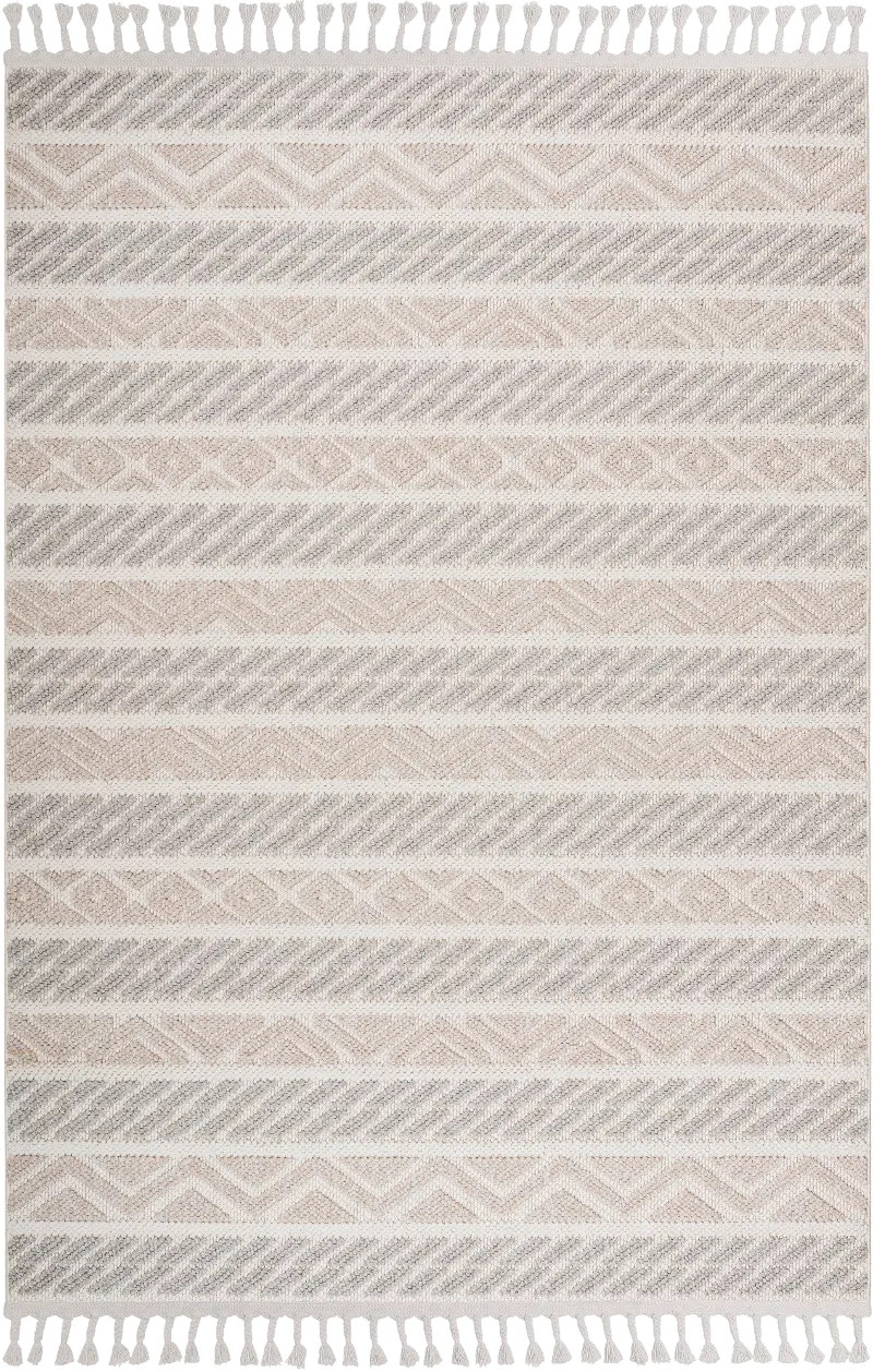 Athena 8 x 10 Earthen Beige Area Rug