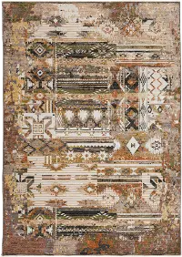 OD6CA8X10/CANYON-8X10 Odessa 8 x 10 Southwestern Rust Area Rug