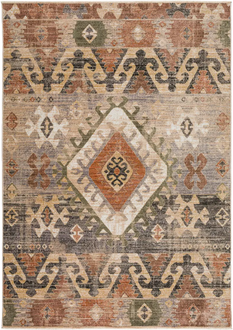 Odessa 8 x 10 Canyon Rust Area Rug