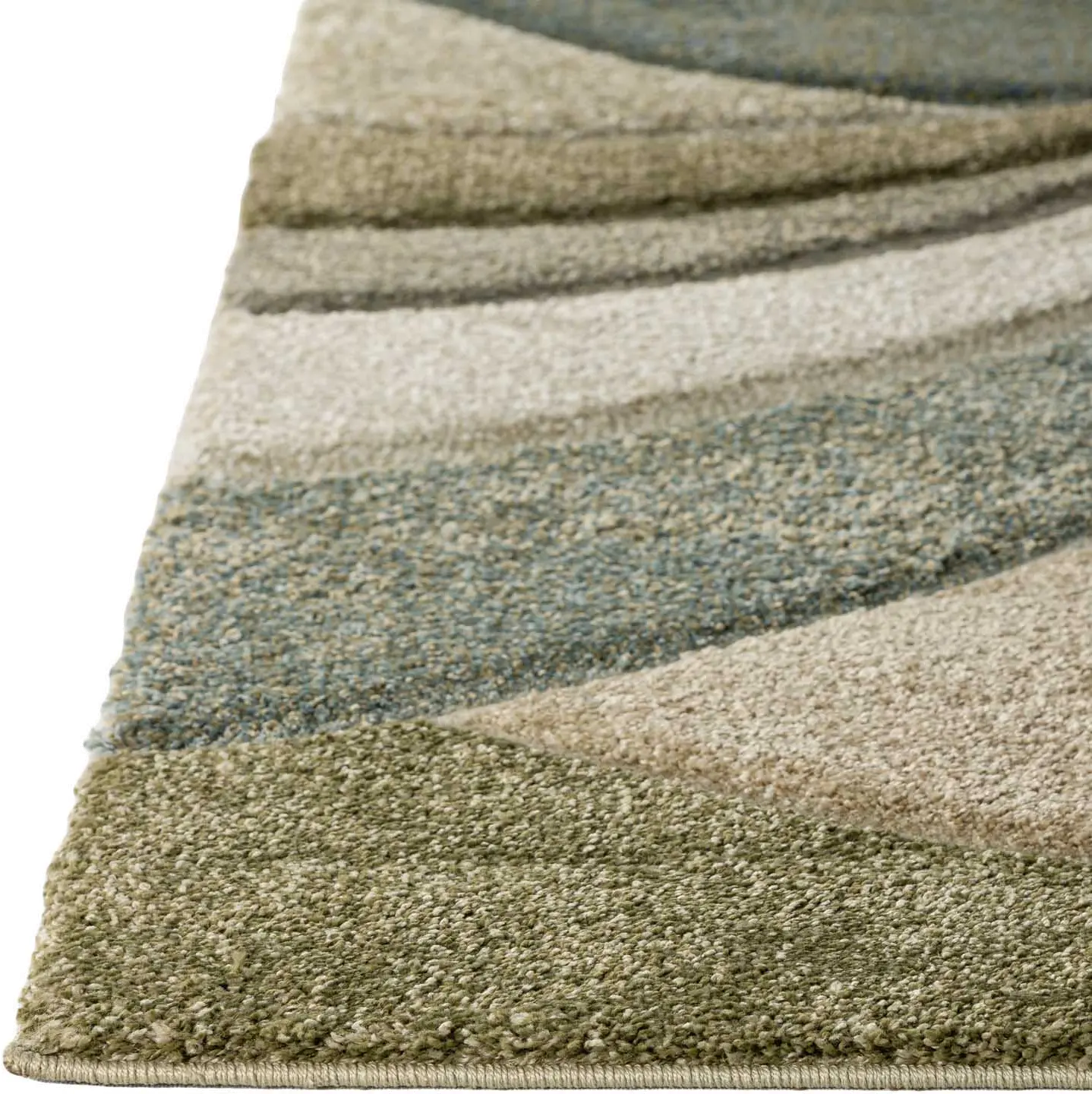 CO3FE5X8/FERNWAY-5X8 Carmona 5 x 8 Fernway Green Area Rug-5