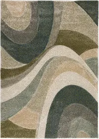 CO3FE8X10/FERNWAY-8X10 Carmona 8 x 10 Fernway Green Area Rug
