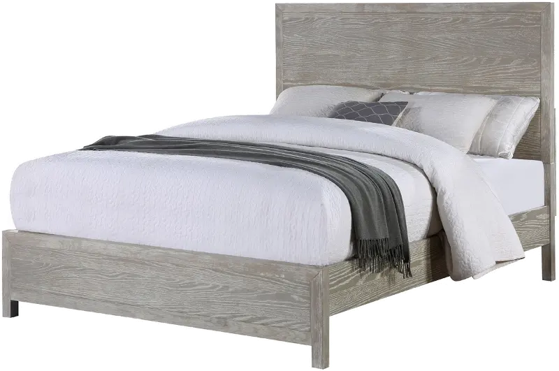 Fresno Gray Oak Full Bed