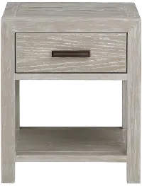 Fresno Gray Oak Nightstand