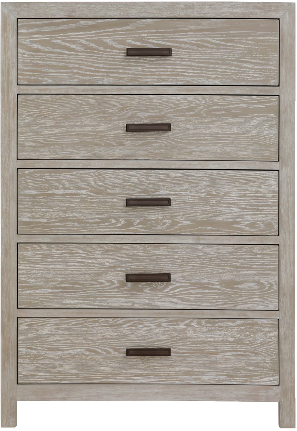 Fresno Gray Oak Chest of Drawers
