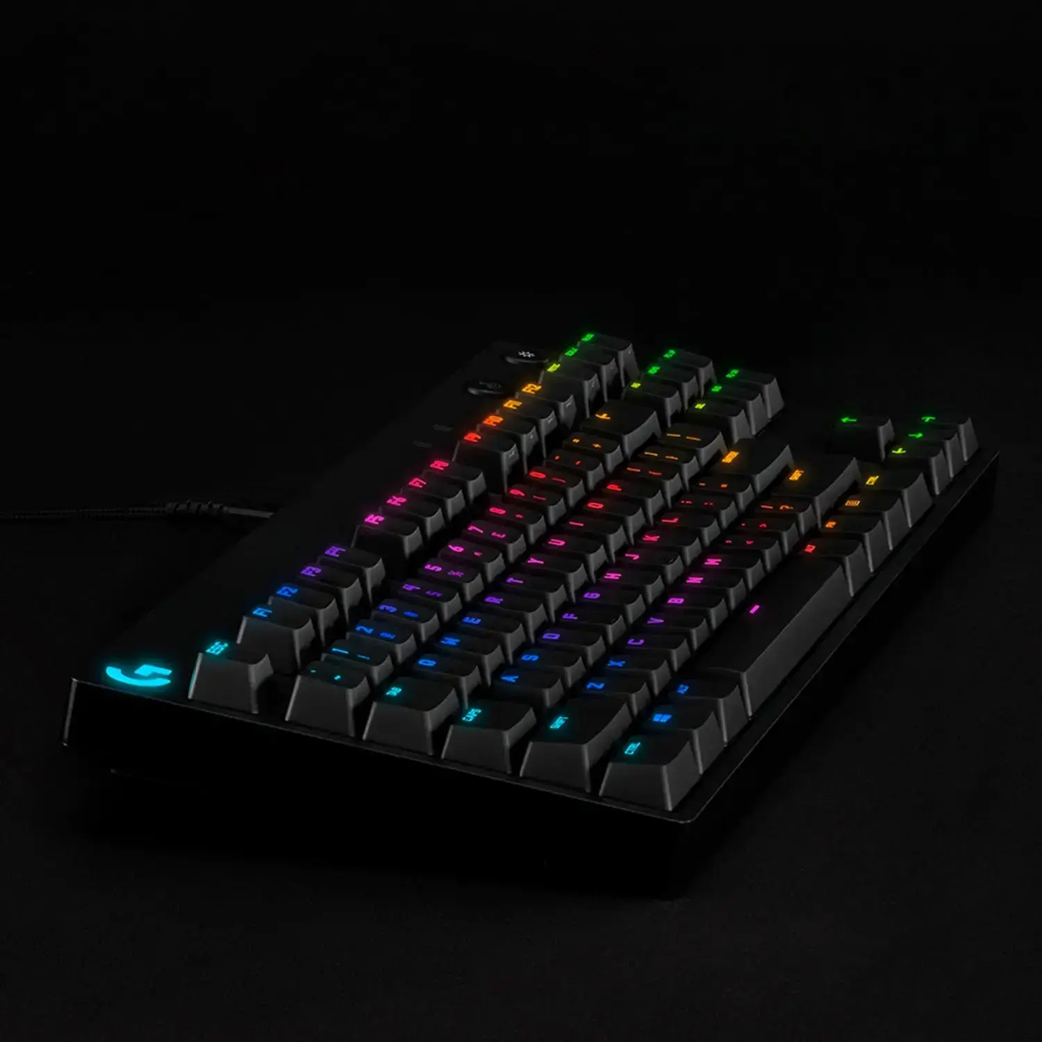 Logitech G PRO TKL Wired Mechanical GX Gaming Keyboard with RGB Backlighting - Black-4