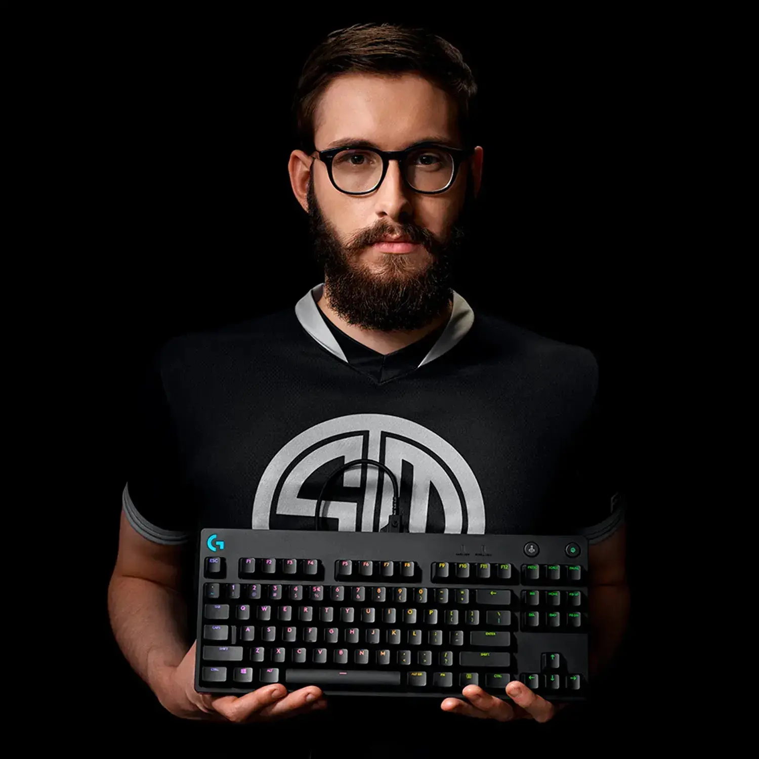 Logitech G PRO TKL Wired Mechanical GX Gaming Keyboard with RGB Backlighting - Black-6