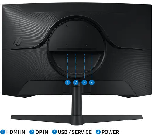 LS32CG552ENXZA Samsung Odyssey 32  1440p HDR Curved Gaming Monitor-7