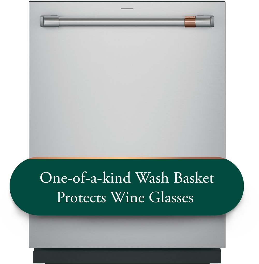 GE Cafe Top Control Dishwasher - Stainless Steel