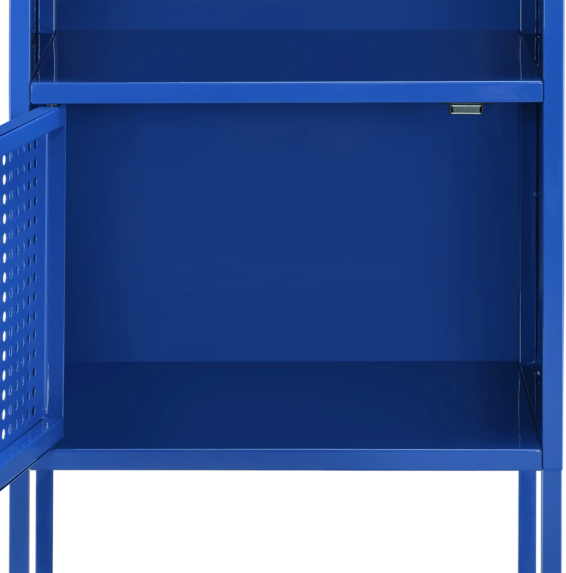 Ember Blue Metal Nightstand-5