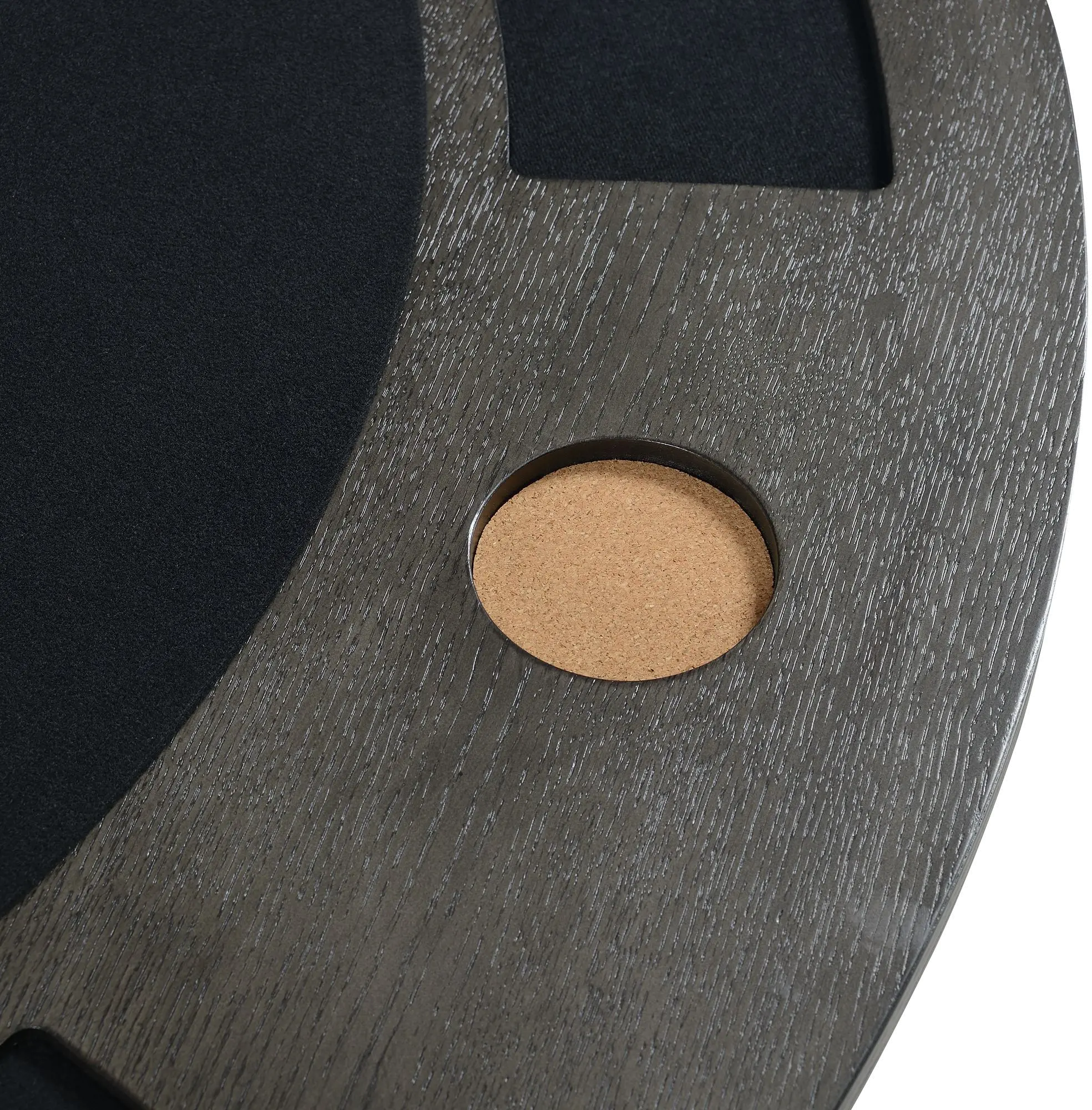 Price Gray Round Game Table-7