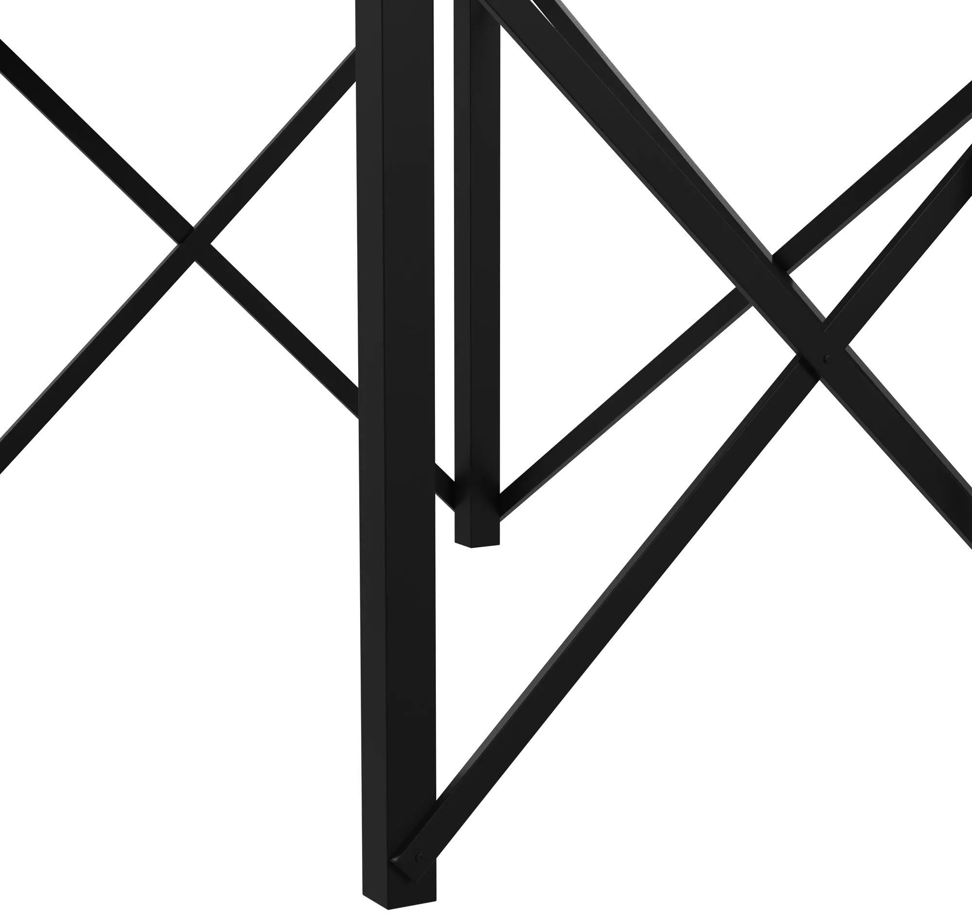 Talia Black Full Loft Bed-5