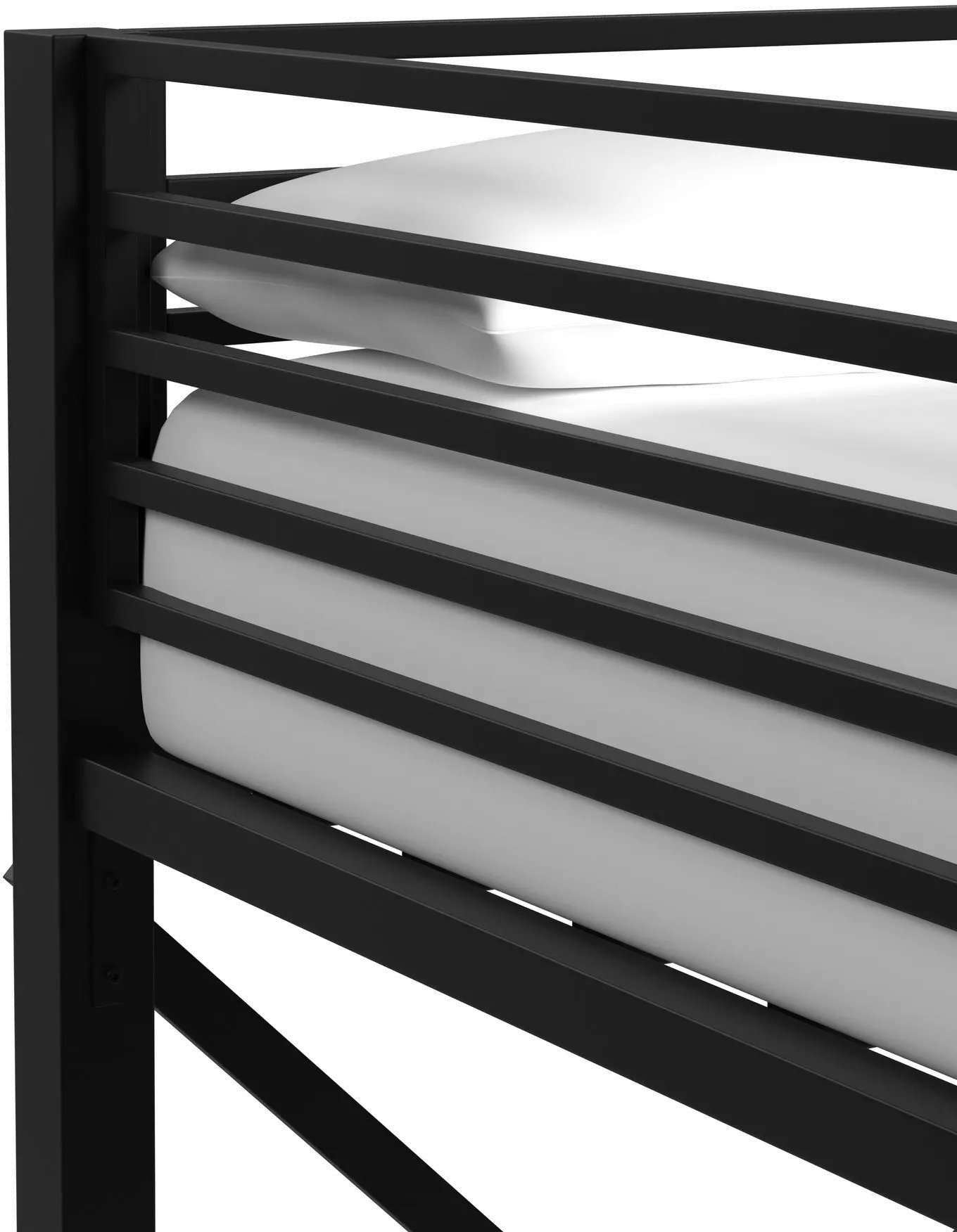 Talia Black Full Loft Bed-6