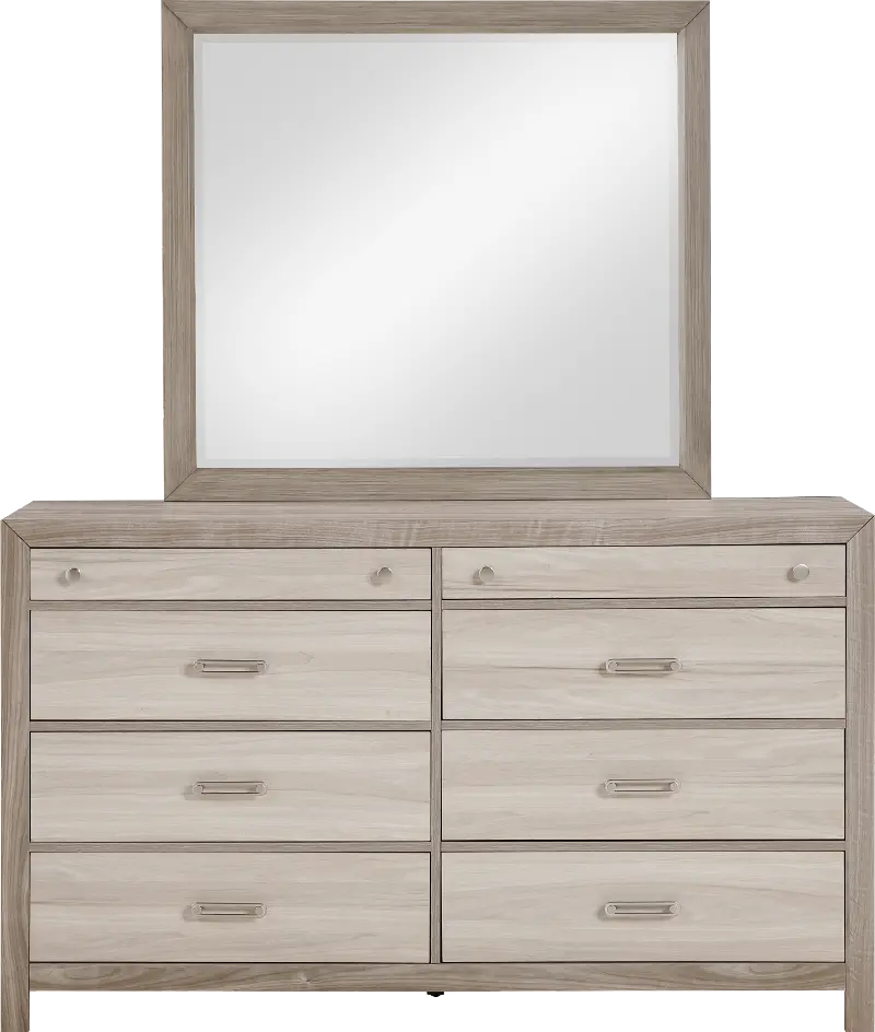 Aaray Two-Tone Natural Dresser