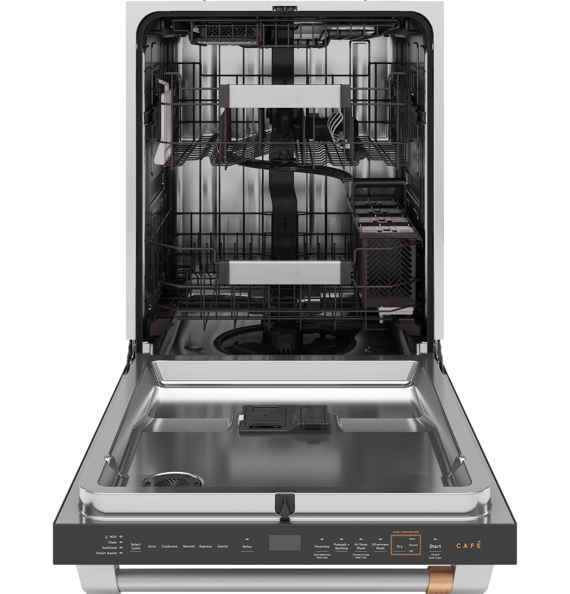 CDT888P2VS1 GE Cafe Top Control Dishwasher - Stainless Steel-12