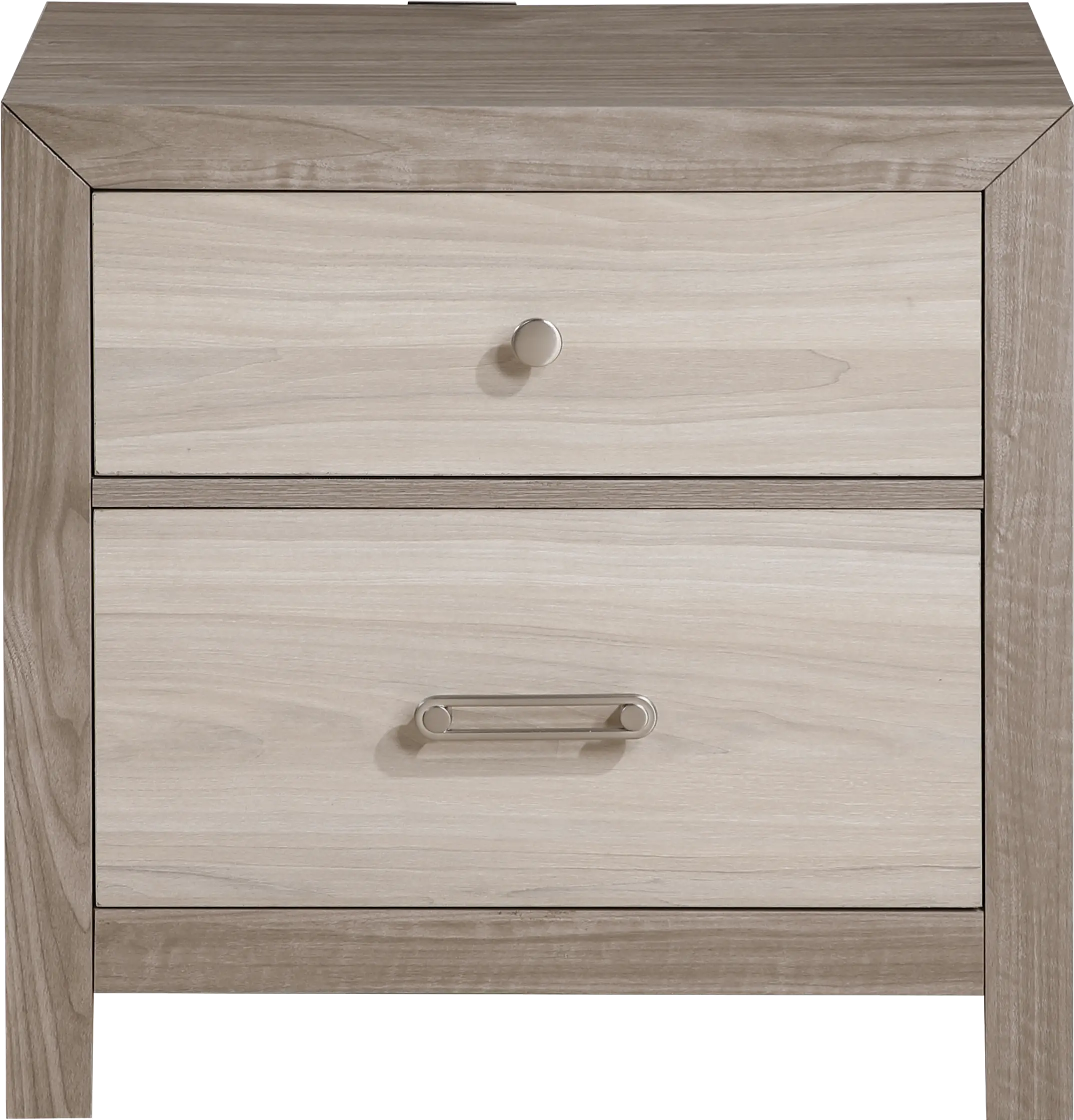Aaray Two-Tone Natural Nightstand-1