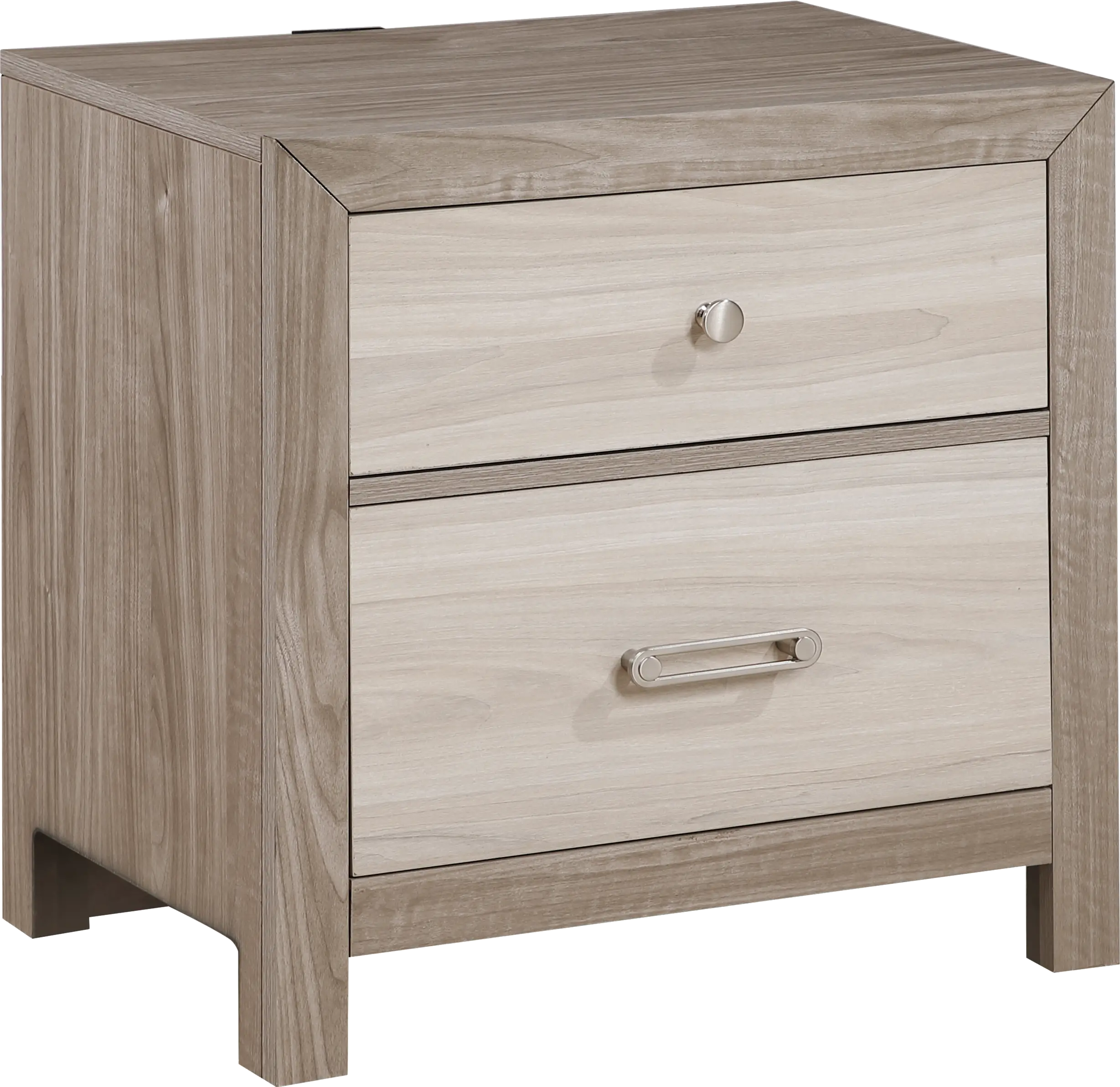 Aaray Two-Tone Natural Nightstand-3