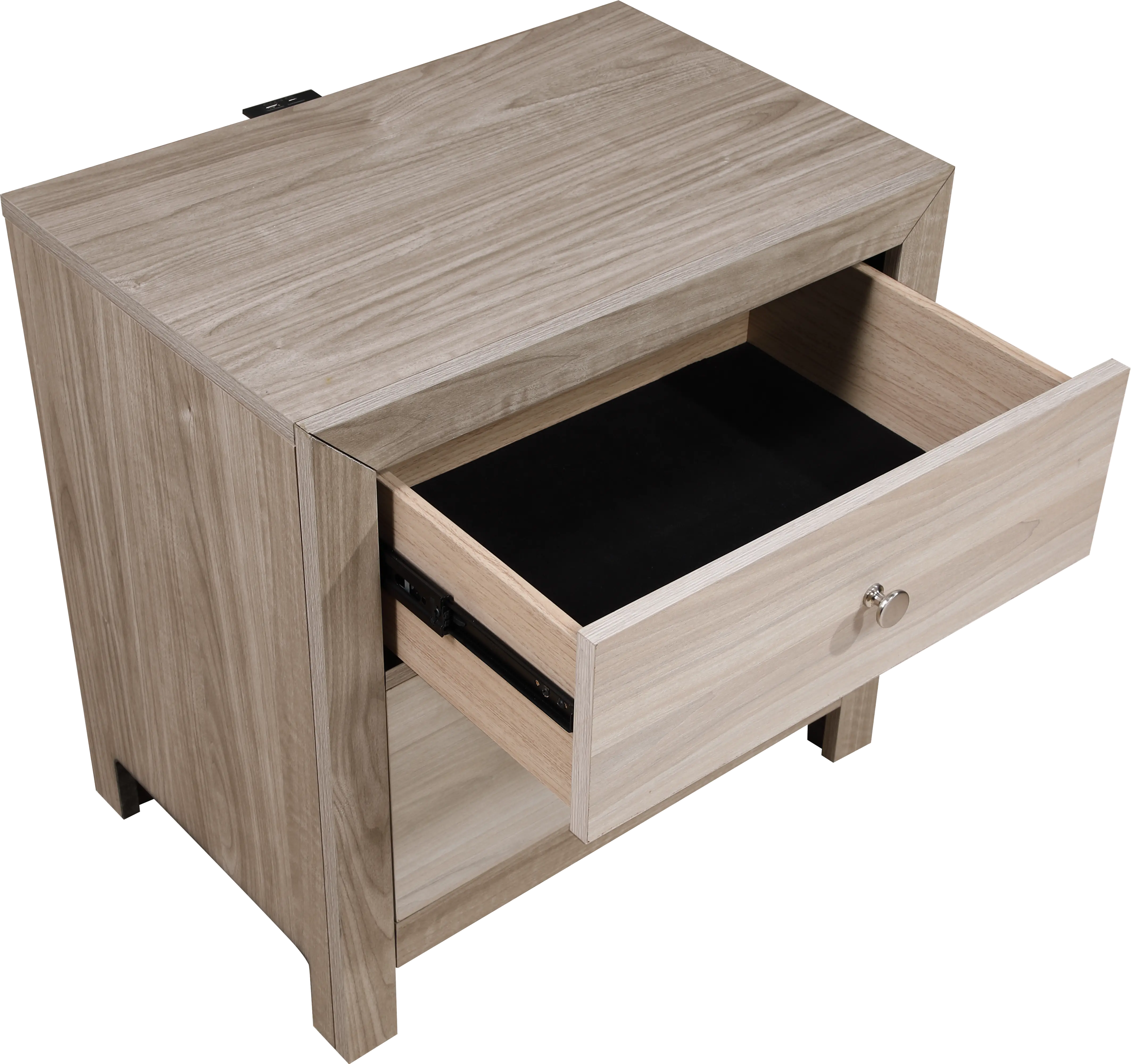 Aaray Two-Tone Natural Nightstand-4