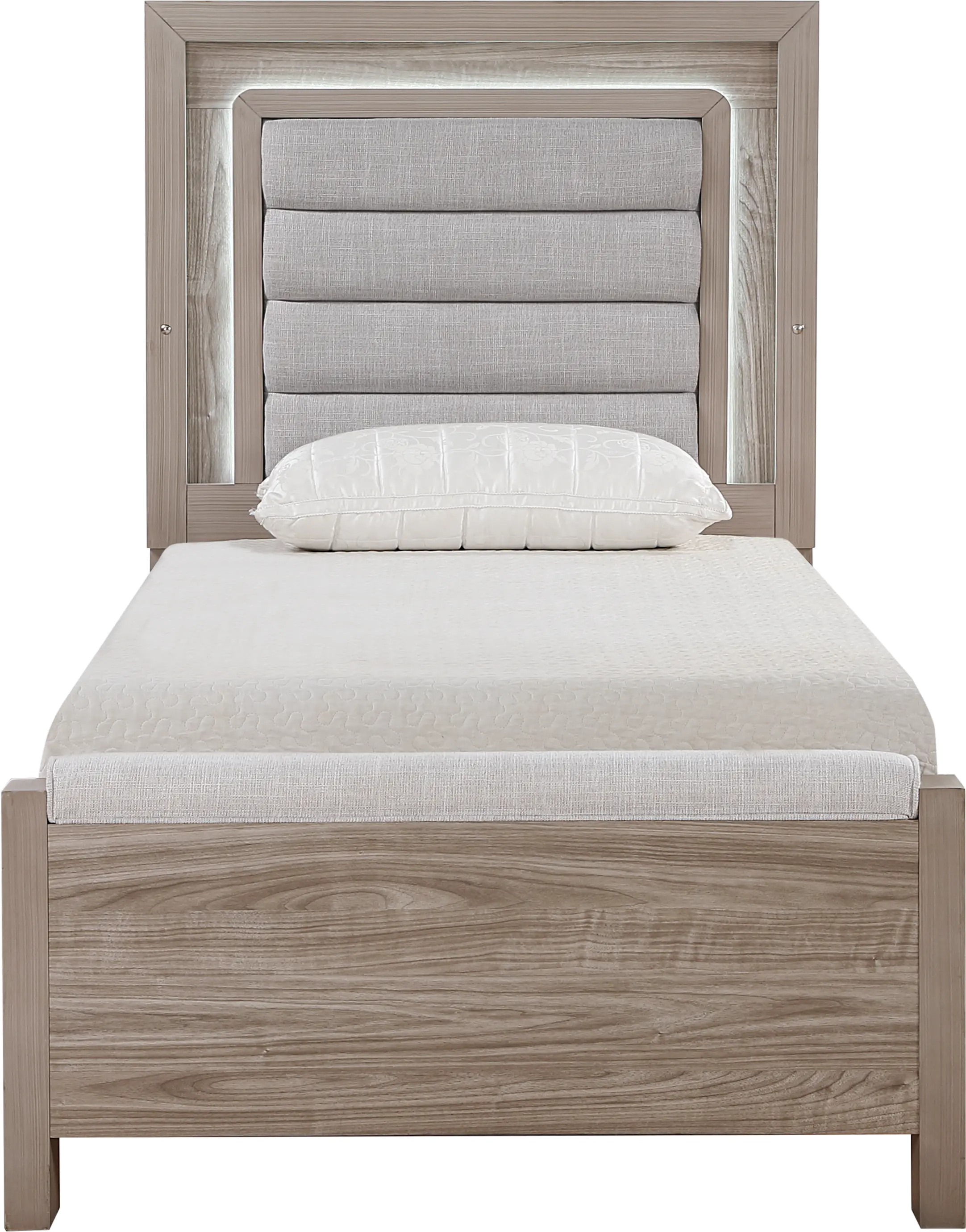 Aaray Natural Twin Bed-3