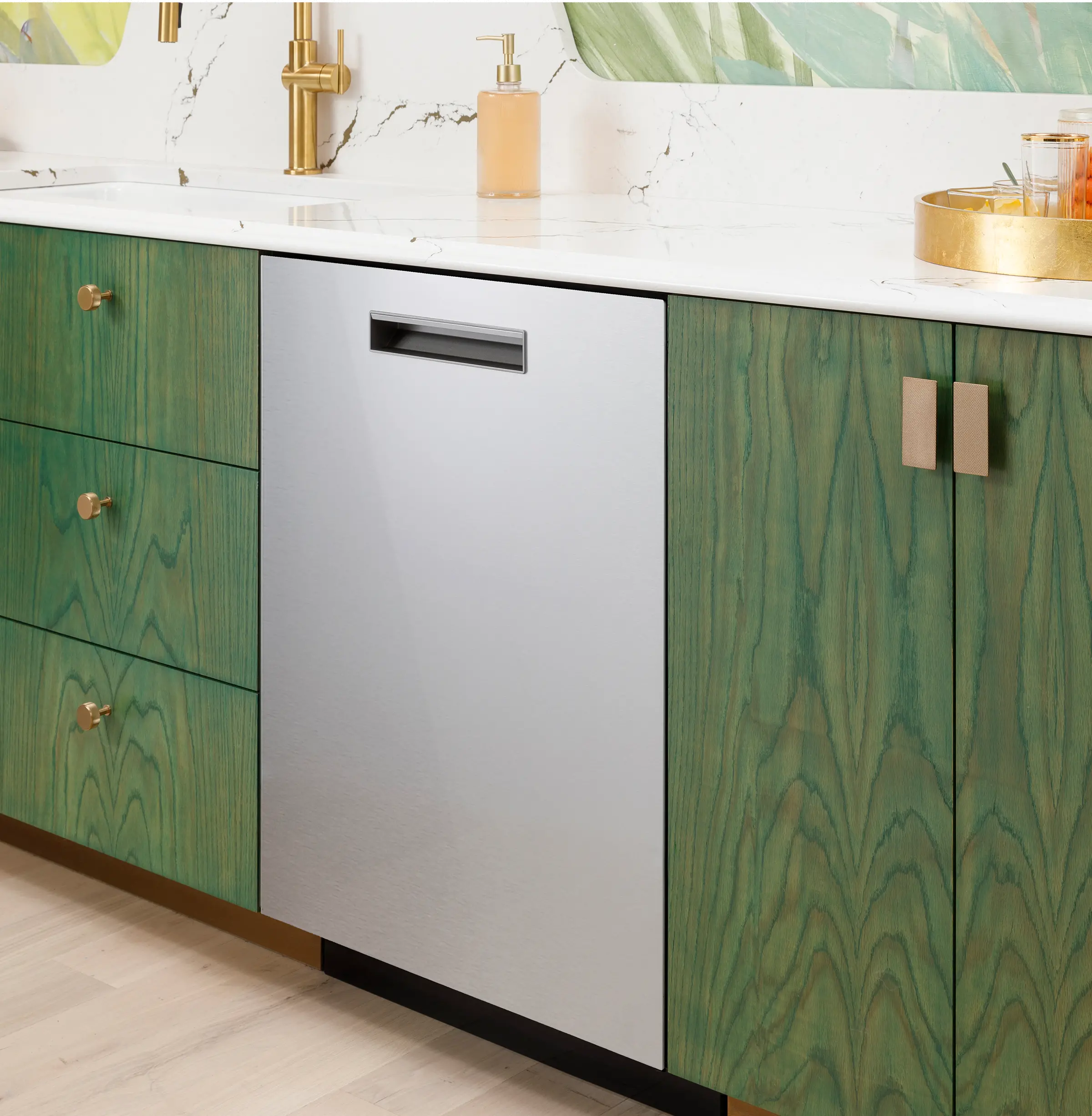 CDP888M5VS5 GE Cafe Top Control Dishwasher - Platinum Glass-11